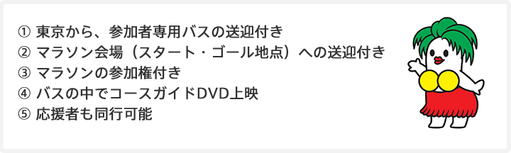 ツアーのポイント