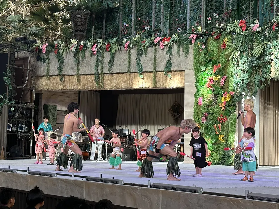 GWこどもの日企画 ファイヤーナイフダンス体験