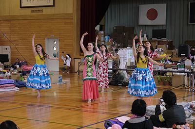 いわき市内避難所（2011年5月）