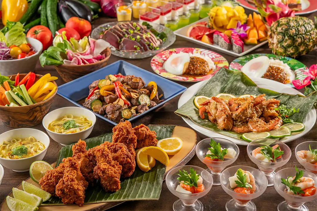 ディナービュッフェ