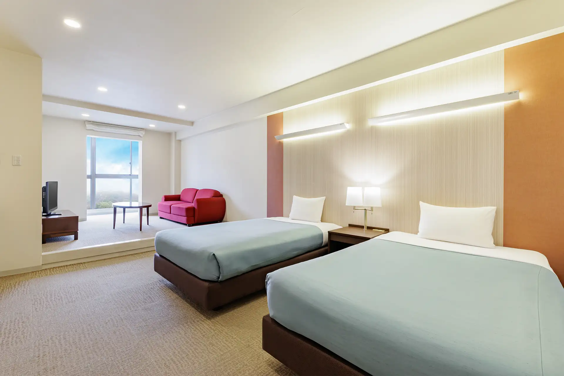 Kizuna Suite Twin + 12 tatami mats (Non-smoking)