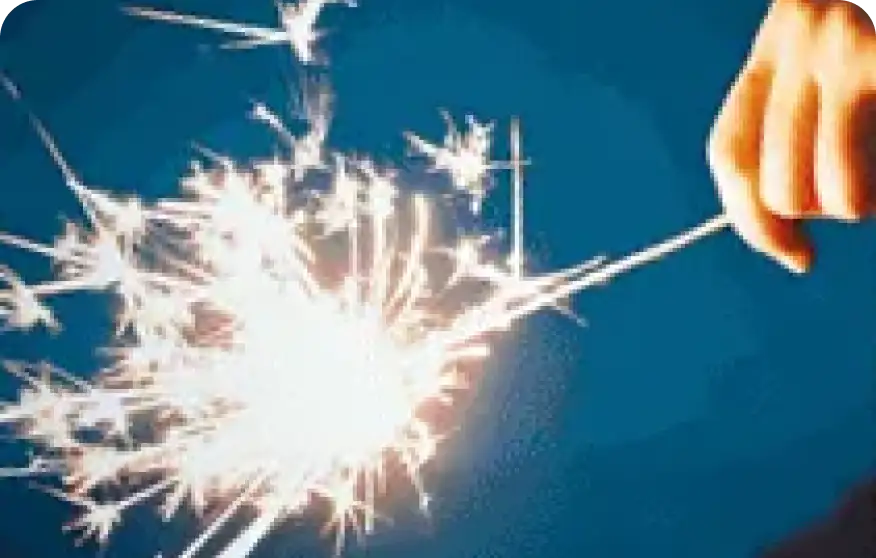 わくわく手持ち花火