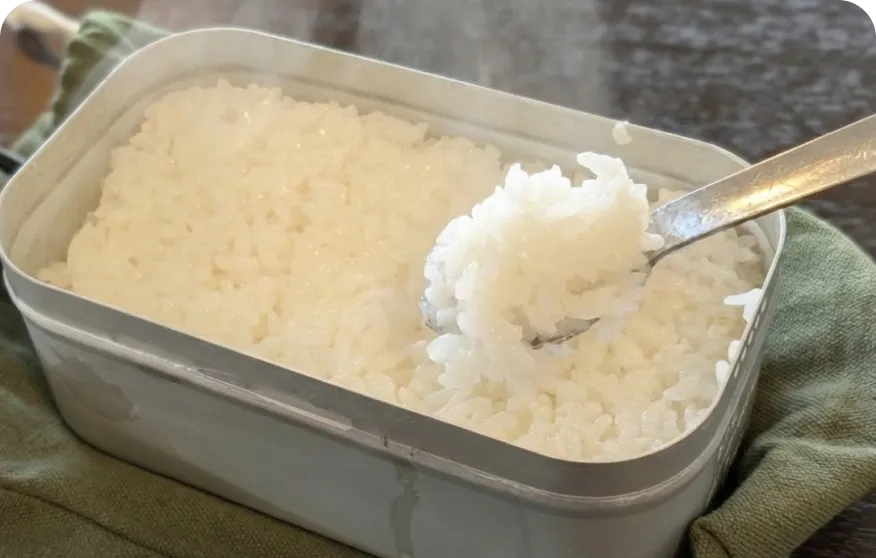 メスティン炊飯