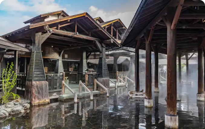 大露天風呂 江戸情話与市