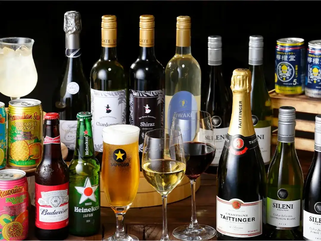 ドリンクも充実