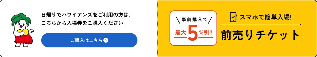 スマホでカンタン入場！前売りチケット