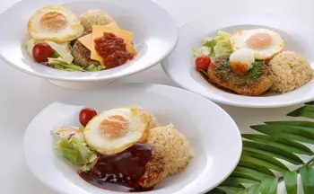 Hawaii's local food "Loco Moco"