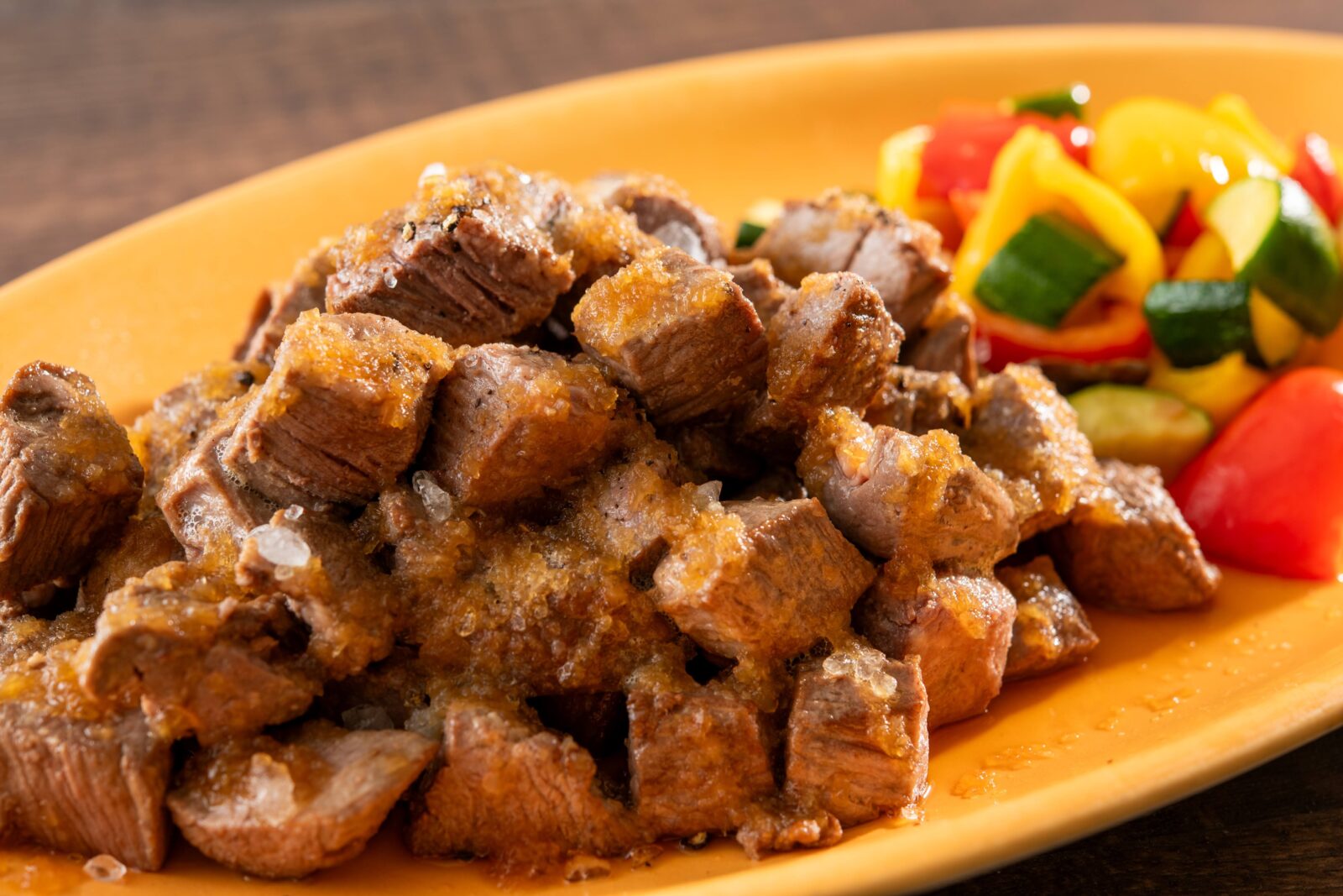 モーニングサイコロステーキ