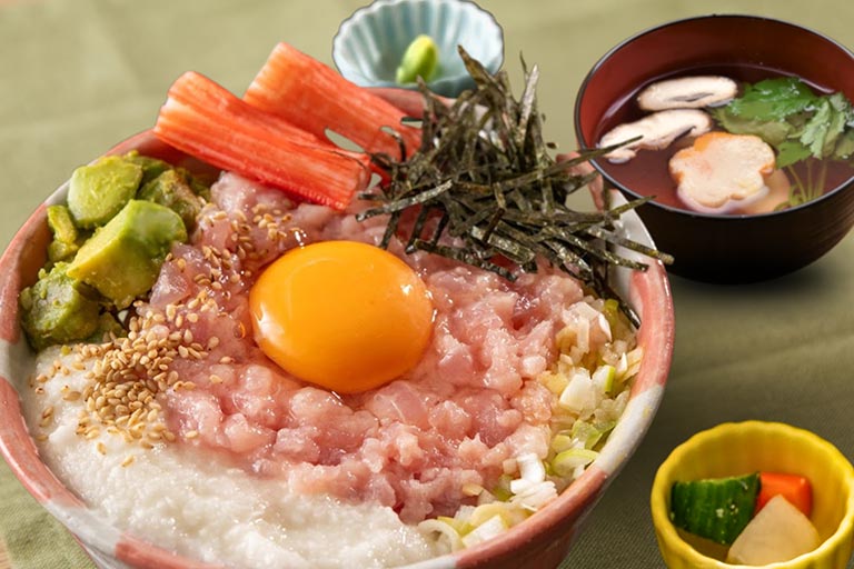ねぎトロ丼定食