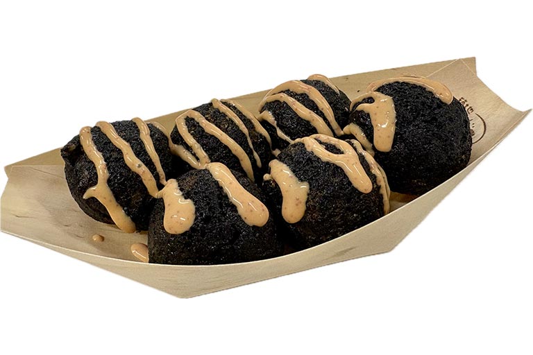 Grilled squid with mentaiko mayonnaise