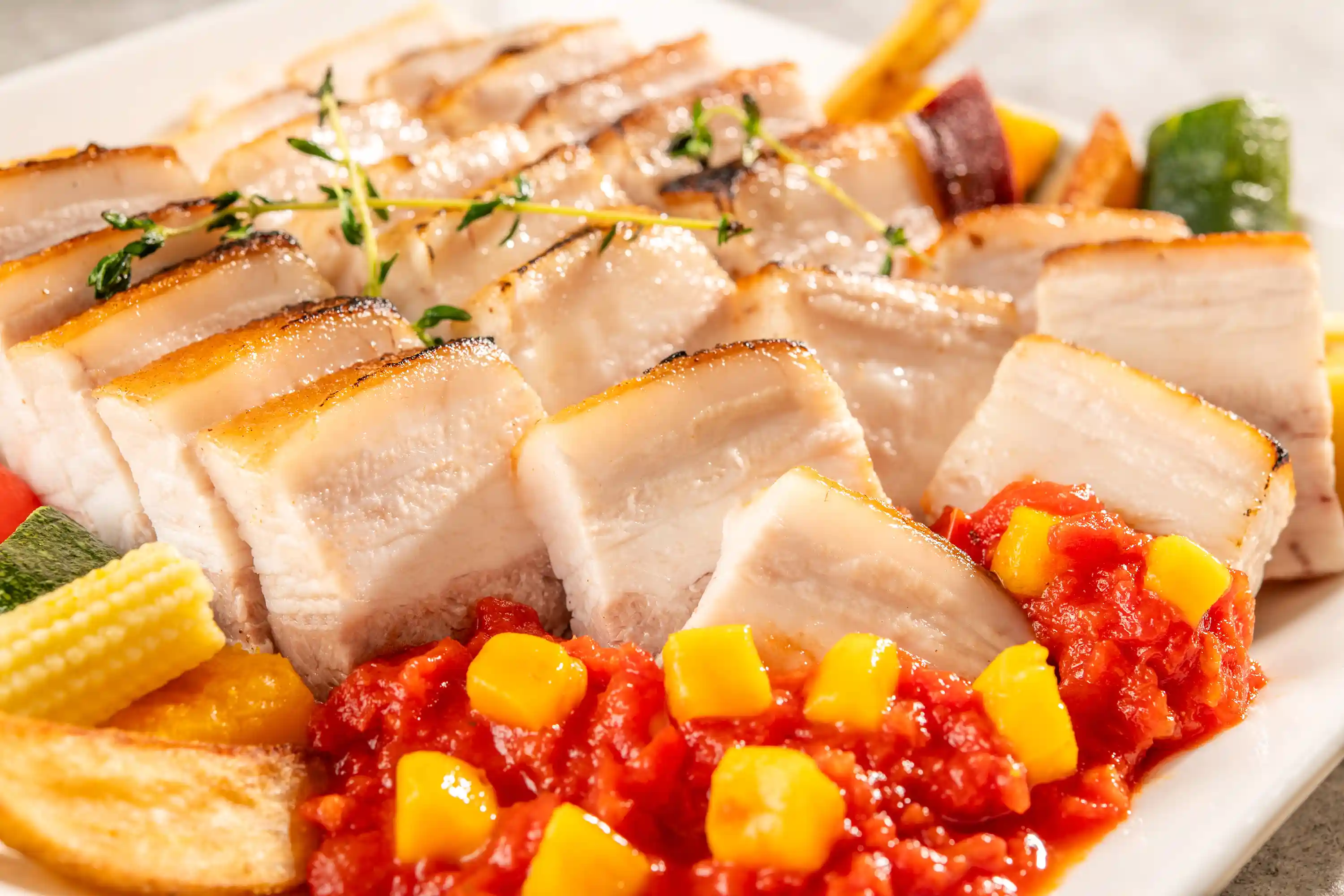 Confit of Fumotoyama Highland Pork