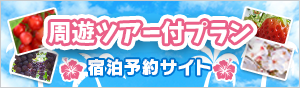 周遊ツアー付宿泊予約サイト