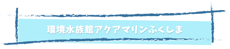 ハワイアンズから車で30分 環境水族館アクアマリンふくしま